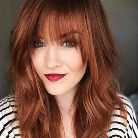 Auburn hair can have a lot of options, and you do not need to make your hair look the same as many other women do. Fall in Love with these 50 Auburn Hair Color Shades | Hair ...