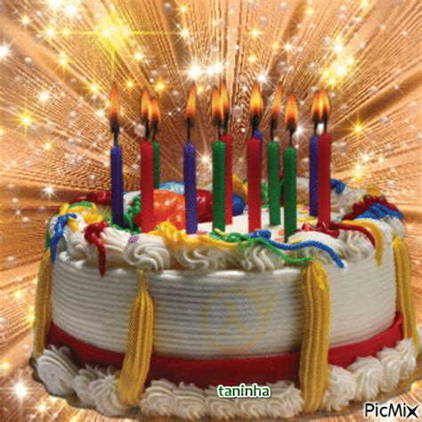 Famous Animated Birthday Cake With Candles  Ideas
