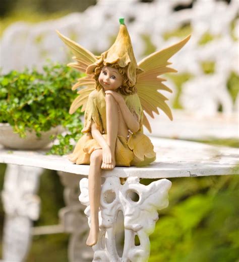 Large Nature Fairy Statue Wind And Weather