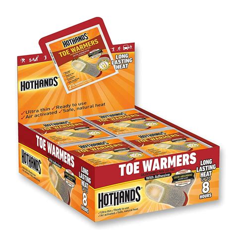 Toe Warmers Pouch Pairs Heatmax Warmer Super Reusable First Warmers