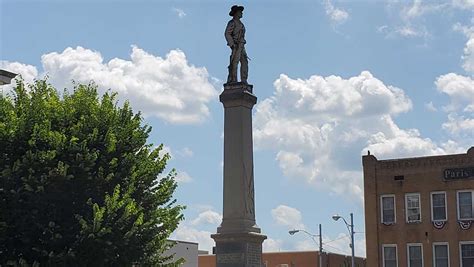 Debate On Whether Or Not To Remove And Relocate Confederate Monument In