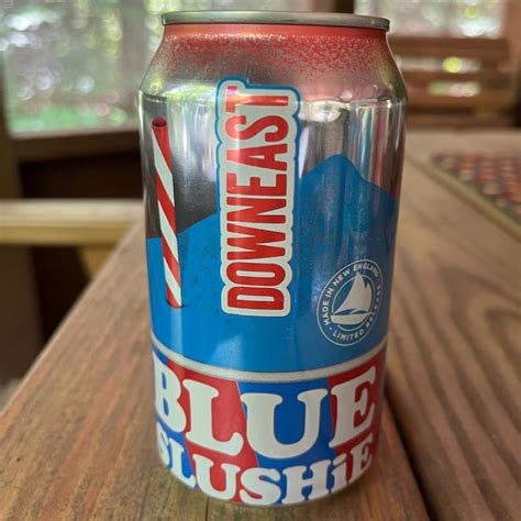 Blue Slushie From Downeast Ciderexpert