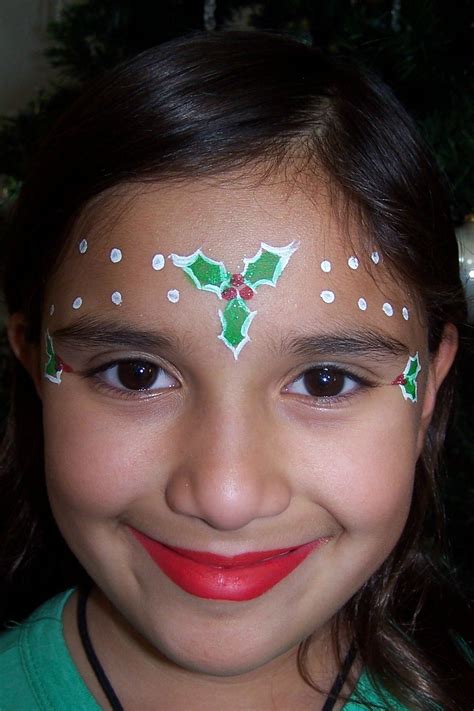 Easy Christmas Face Painting Designs Dz Face Art