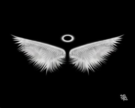 Black Angel Wings Aesthetic
