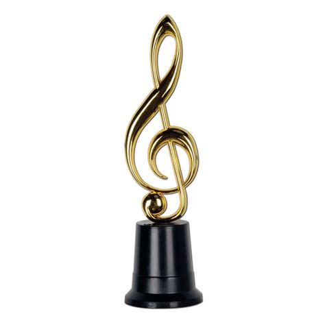 Music Note Award Music Themed Parties Music Trophies Music Awards