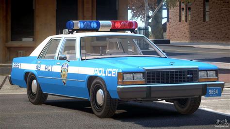 The ford crown victoria is an interesting machine in the automotive realm. Ford LTD Crown Victoria NYC Police 1986 for GTA 4