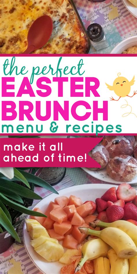 The Easter Brunch Menu You Can Totally Make Ahead Easter Brunch Menu