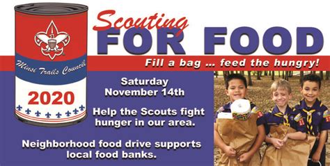 Help Fight Hunger With Scouting For Food Saturday Saucon Source
