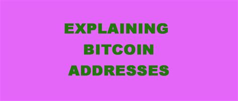 This was the original address format for bitcoin and is often called legacy address. Explaining Bitcoin addresses - FinaWIKI