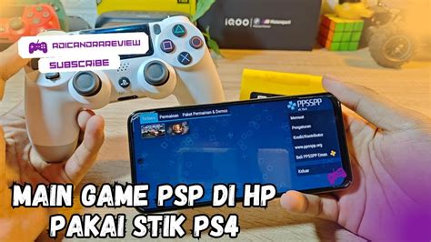 Cara Main Game Psp Di Ppsspp Pakai Stik Ps4 How To Use Ps4 Controller