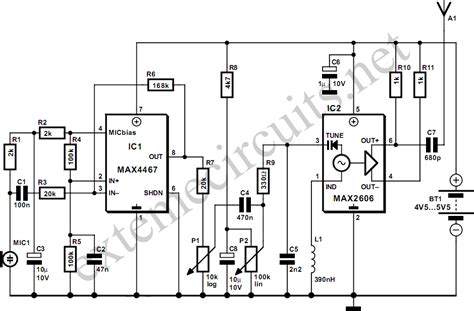 This circuit may used for any kind of audio signal (microphone, radio, mp3 player, etc). wiring diagram for car: FM Wireless Microphone