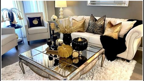 Gold Living Room Decor Ideas Cabinets Matttroy