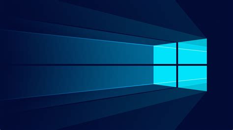 Wallpaper Windows 10 Minimal Stock Logo Microsoft 4k