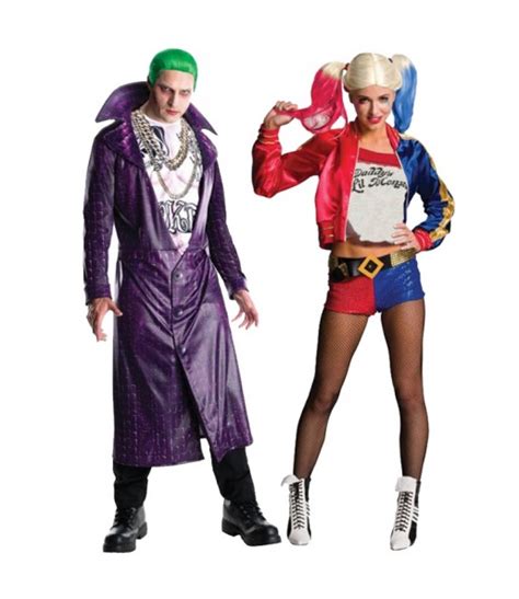 Disfraz De Pareja De Joker And Harley Quinn Envíos 24 Horas