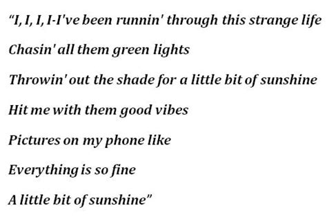 onerepublic s sunshine lyrics meaning song meanings and facts