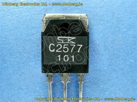 Semiconductor 2sc2577 2sc 2577 Transistor Silicon Npn 120v 6a