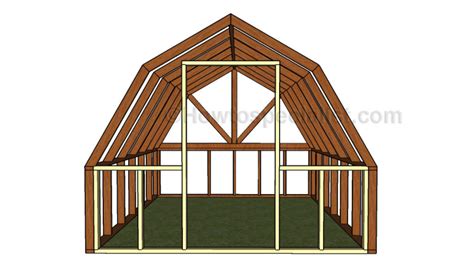 Barn Greenhouse Plans Howtospecialist How To Build Step By Step