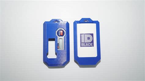 Royal Blue Triple Id Badge And Dual Rsa Token Holder Rs2 Etsy