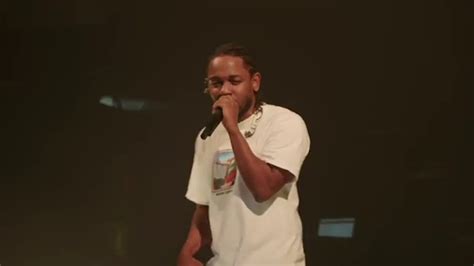kendrick lamar brings fan on stage and freestyles youtube