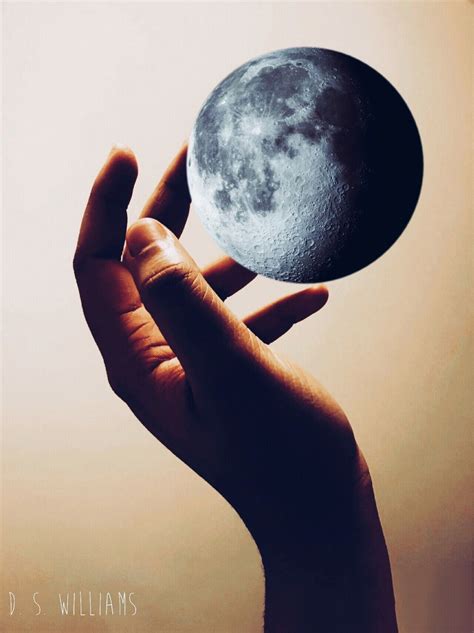 My Hand Holding The Moon Moon Drawing Realistic Drawings Moon Tattoo