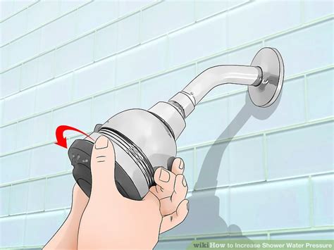 Asal Tutorial How To Increase Shower Water Pressure