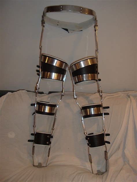 Flickriver Photoset Polished Bands On Hkafo Braces With Buckled Full Thigh Cuffs By Kafomaker