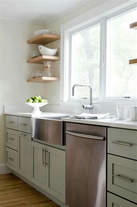 13 green kitchen cabinets design that wi. Pin by Shelley Hugel on ocean home | Green kitchen ...