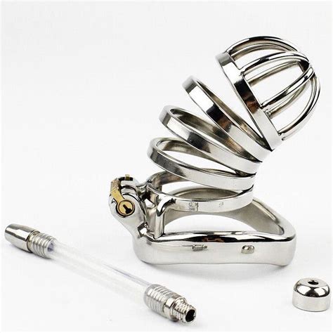 Chastity Birdcage With Urethral Tube The Leather Man