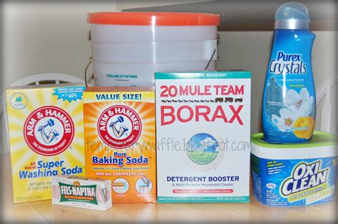 This particular bar can be used in any diy cleaning recipe that calls for grated soap. Temporary Waffle: DIY Laundry Detergent!!