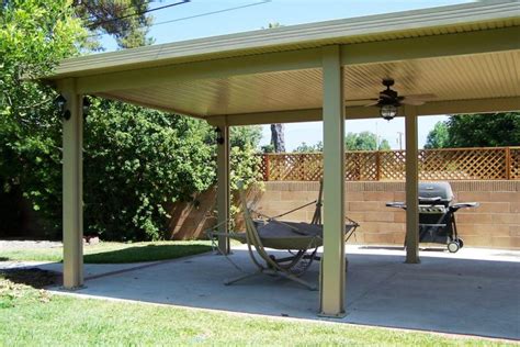 Free Standing Patio Cover Next To House Schmidt Gallery Design