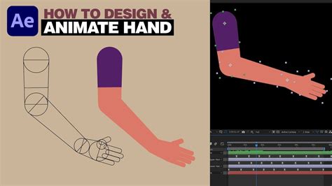 How To Design And Animate Character Hand Using Adobe Illustrator And After