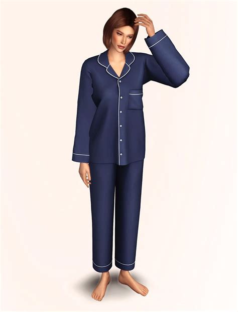 Sims 4 Pajamas Cc The Best Sleepwear For Your Sim Fandomspot Sims 4