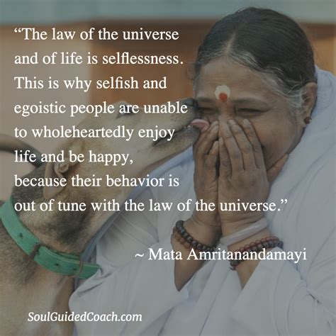 Mata Amritanandamayi Quotes Selflessness Love Service Karmayoga