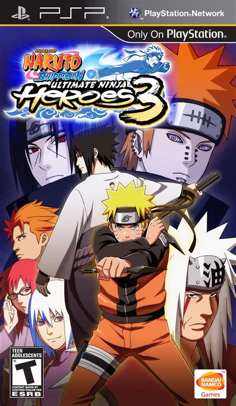 Psp Naruto Shippuden Ultimate Ninja Heroes 3 ~ Hieros