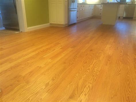 3 14 Select Red Oak Hardwood Flooring With Loba 2k Impact Oil