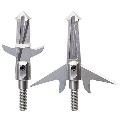 Pack Of 3 All Steel Crossbow Broadheads By Swhacker 2 Blade 125