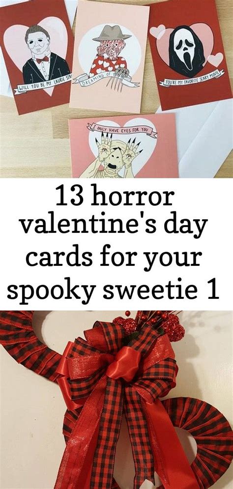 The Spooky Vegan 13 Horror Valentines Day Cards For Your Spooky