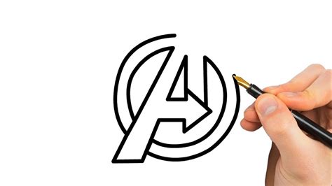 Easy To Draw Marvel Logos