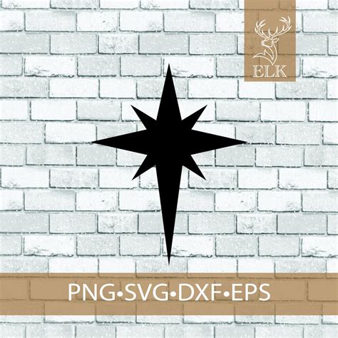 Nativity Star Svg Nativity Svg Jesus Christ Svg Christian Etsy