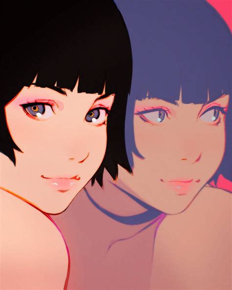 2 1 By Kuvshinov Ilya On DeviantArt Girls Anime Anime Art Girl