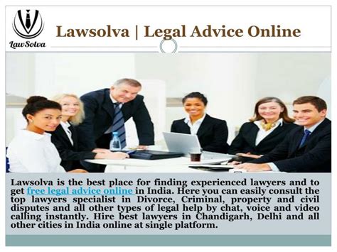 Online lawyers, legal advice and services. PPT - Hire Criminal lawyers in chandigarh PowerPoint ...