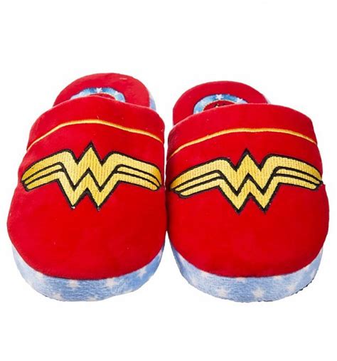 Dc Comics Wonder Woman Slippers Womens At Mighty Ape Australia