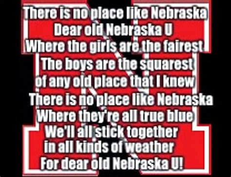 Nebraska Fight Song There Is No Place Like Nebraska Video Dailymotion