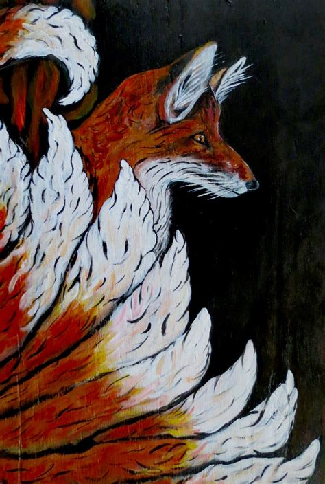 Red 9 Tailed Fox Norse Fox