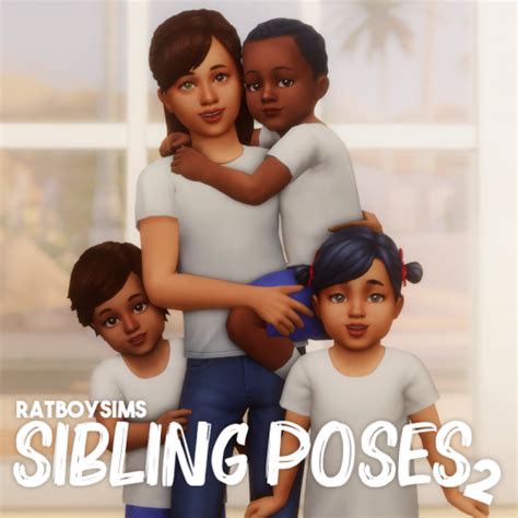 Im At Ratboysims In 2021 Sims 4 Toddler Sibling Poses Sims 4 Traits