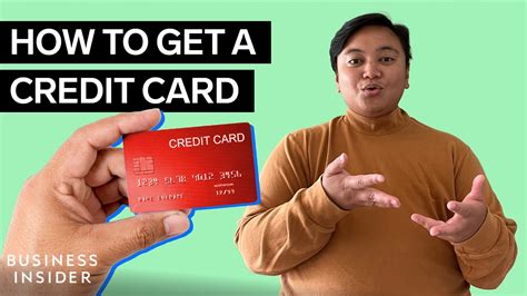 How To Get A Credit Card Youtube