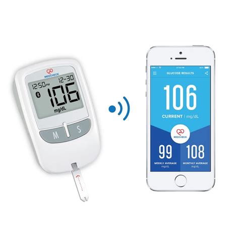 To use most blood glucose meters, you first insert a test strip into the device. Blood Glucose Monitor with Bluetooth