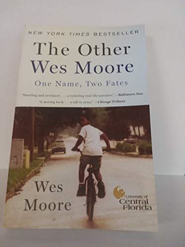 The Other Wes Moore Wes Moore 9780812988512 Abebooks