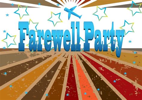 Farewell Party Bannereps Stock Vector Illustration Of Borders 18525721