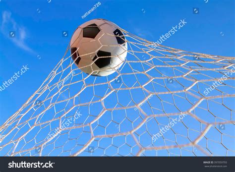 Soccer Ball Goal On Field Stock Photo 397059793 Shutterstock